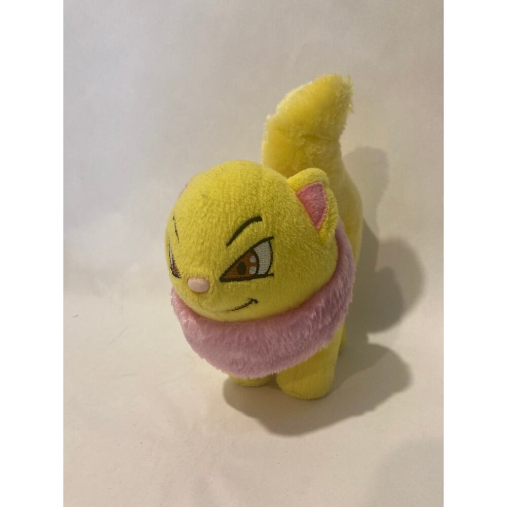 2004 Neopets Yellow Cat Plush